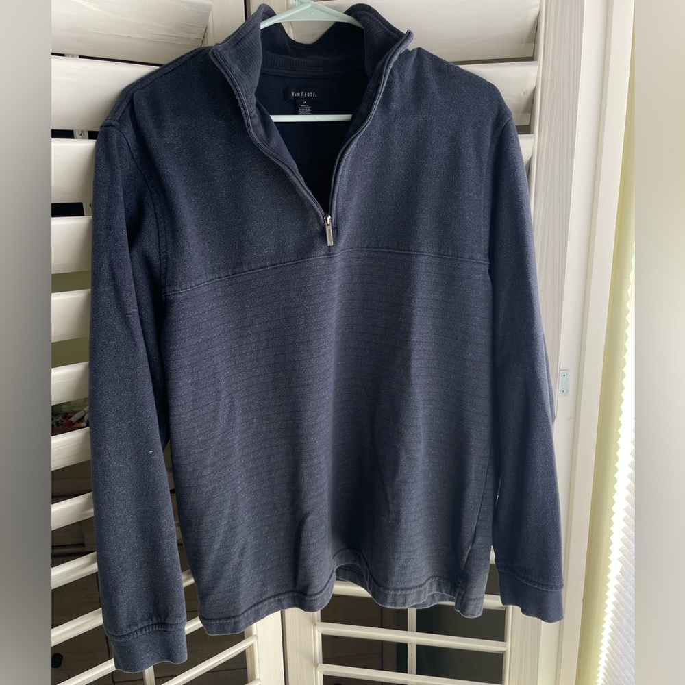 Van Heusen navy blue sweater